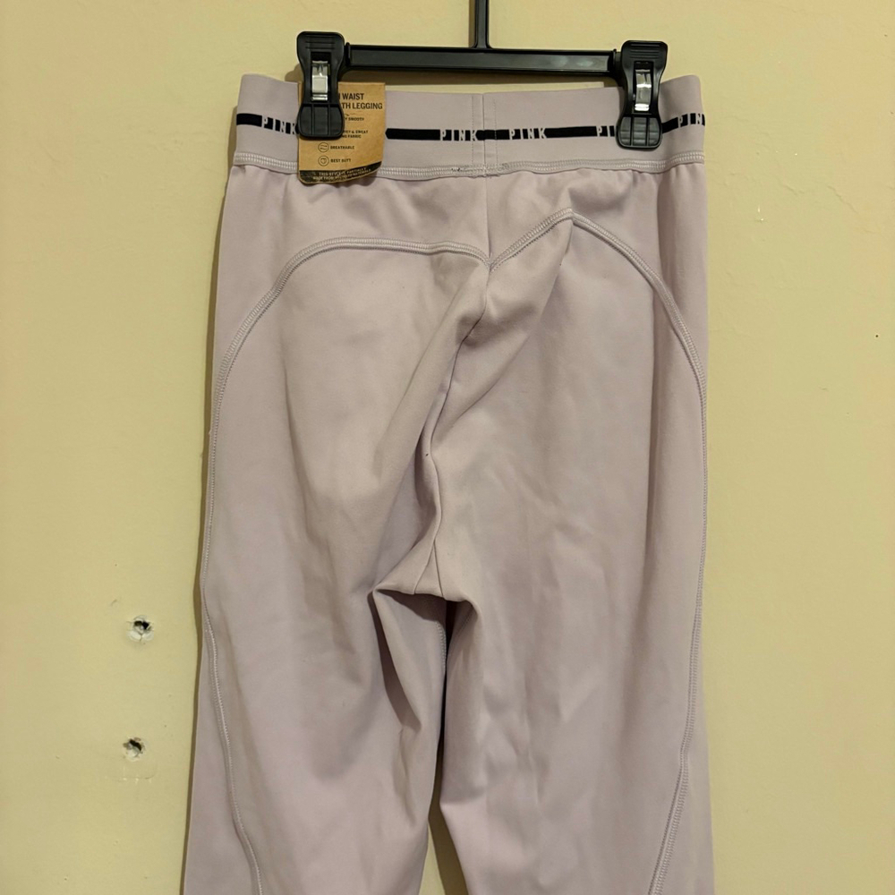 V.S Pink Soft Ultimate Zip up Soft ultimate high-waist legging lilac XS - Picture 9 of 16
